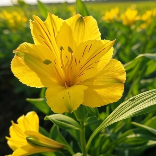 Alstroemeria Amarilla - Imagen 2